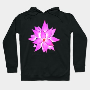 Agave in pink Hoodie